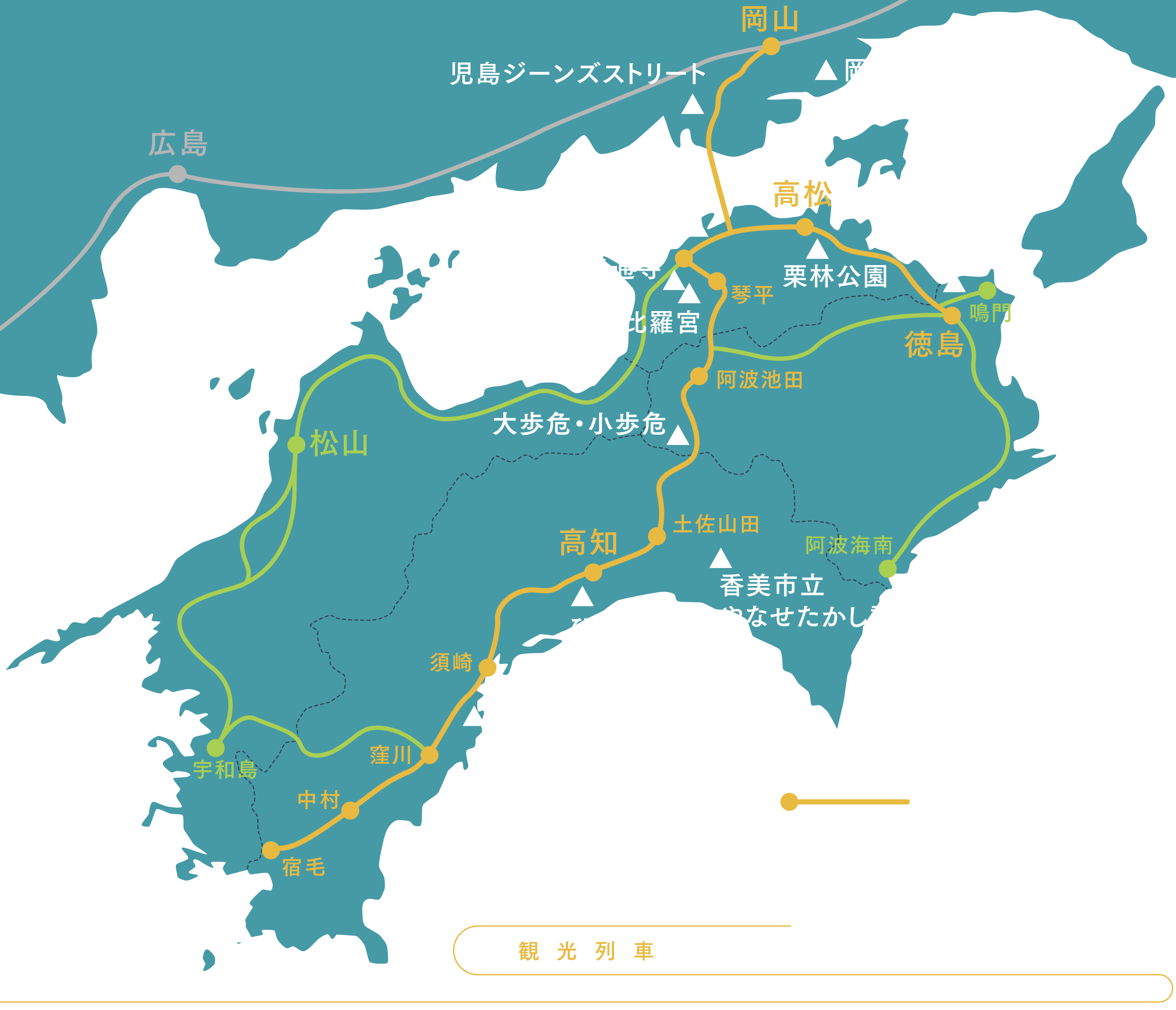 岡山 高知間の 南風 や高松 徳島間の うずしお で活躍する 特急形気動車2700系