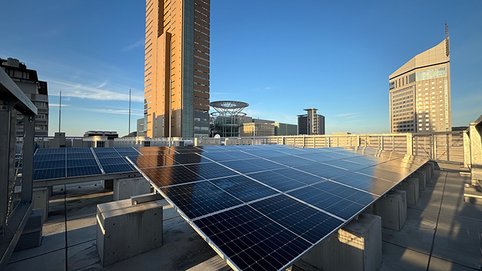 太陽光発電所（宇多津駅）